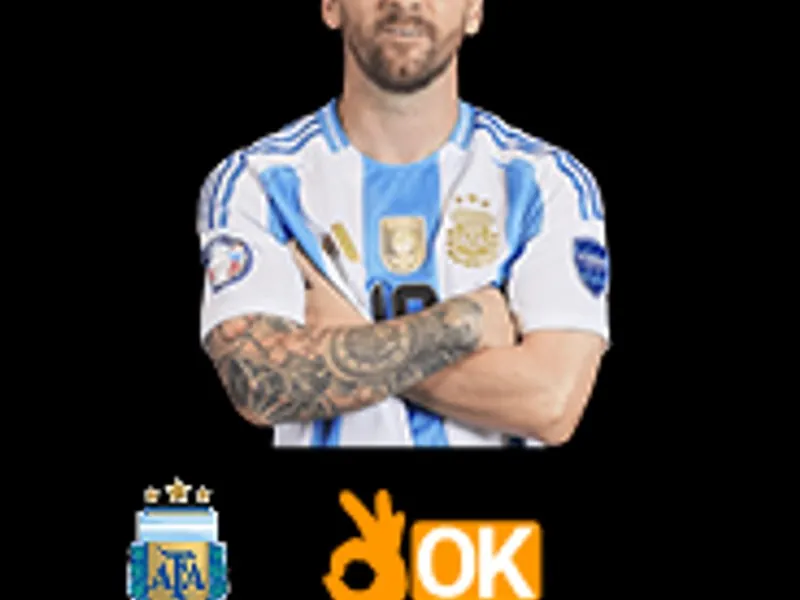 Sân vận động bóng đá với cầu thủ đang thi đấu